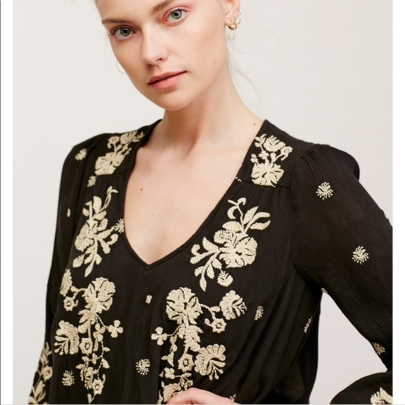 Free People Sweet Tennessee Embroidered Mini Dress - Picture 3 of 6